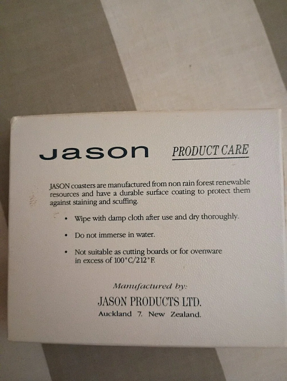Vintage Floral Coasters, Jason Collection, 